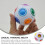 3 stuks rainbow voetbal fidget stressverlichting 6