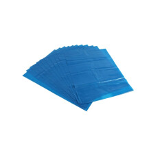 100PCS Blue VCI AntiRust Bags 50x60cm 200 Micron for LongLasting Metal Corrosion Protection