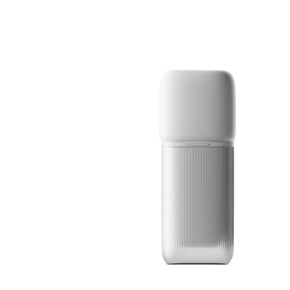 White Travel Toothbrush Cup Set Of 2 Compact Reusable Mouthwash Cup For Oral Care Travel