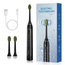 Electric Toothbrush 42000 VPM Sonic Cleaner with 4 Modes and USB Fast Charging, 2 Brush Heads