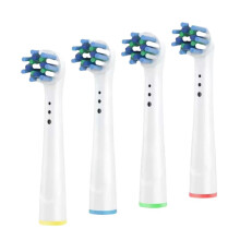 Cross Action Replacement Brush Heads 4 Pack, Multiangle Bristles Compatible with OralB 94509950 Electric Toothbrush