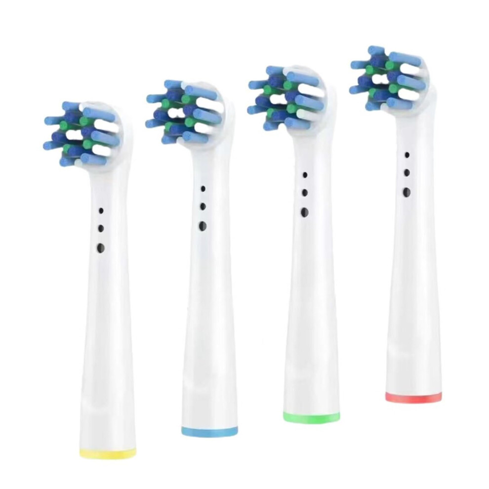 Cross Action Replacement Brush Heads 4 Pack, Multiangle Bristles Compatible with OralB 94509950 Electric Toothbrush