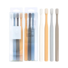 Soft Bristle Toothbrush for Adults 12 Pack Travel Toothbrush Set with Soft Flocking Bristles and Compact Design