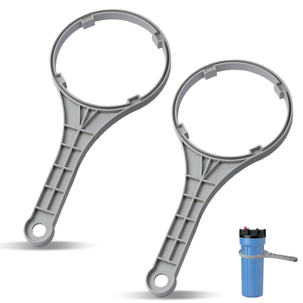 2Pack 150295 Water Filter Wrench For 10X2.5 And 20X2.5 Housings, Loosens Stuck Filters 9070919786495