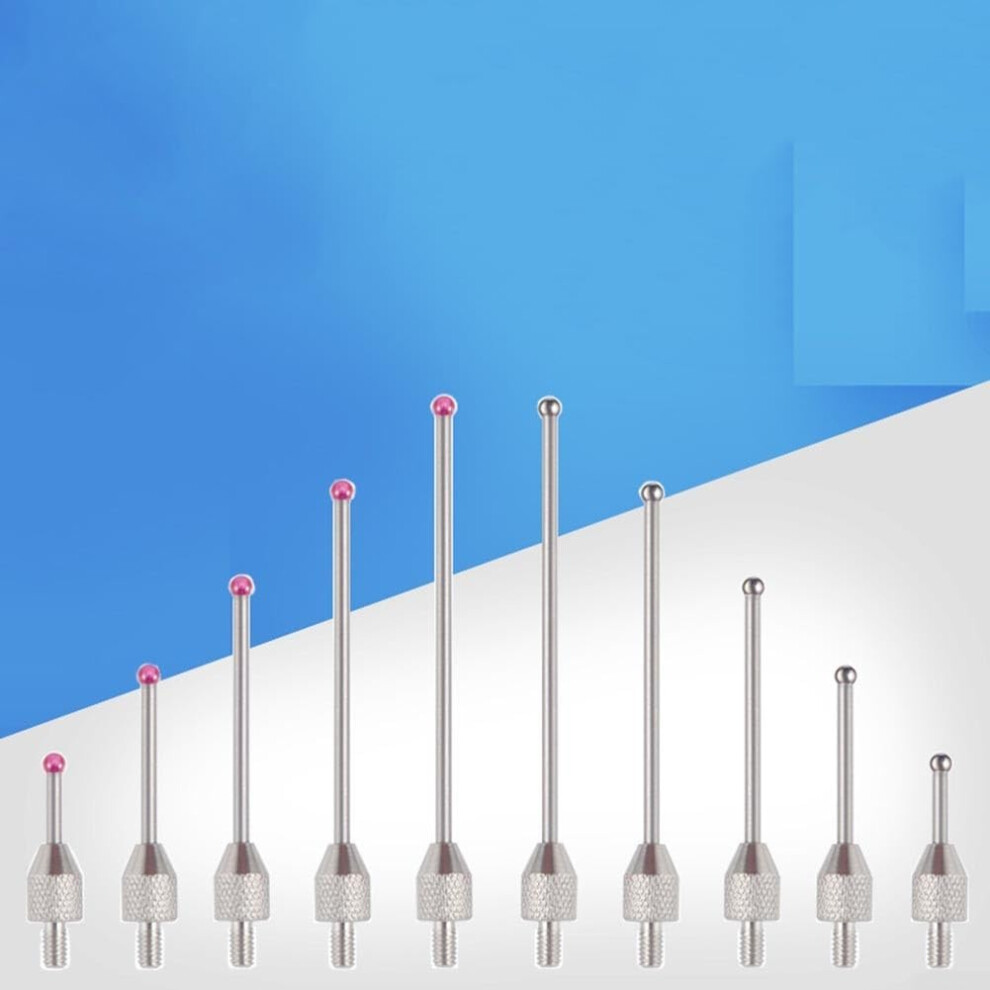 Thread Indicator Probe For Micrometers And Height Gauges M2.5 Thread Size D2 L50 Precision Measurement Tool 9113335597006