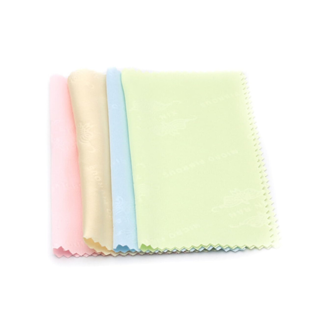 Microfiber Cleaning Cloth for Glasses and Screens, Soft Reusable Lens Cleaning Cloth for Safe Scratch Care