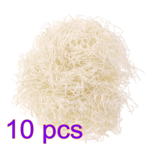 10Pcs Paper for Gift with Soft Crinkle Cut Design
