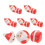15Pcs Red Ceramic Chopsticks Racks for Dinner & Festive Storage 11