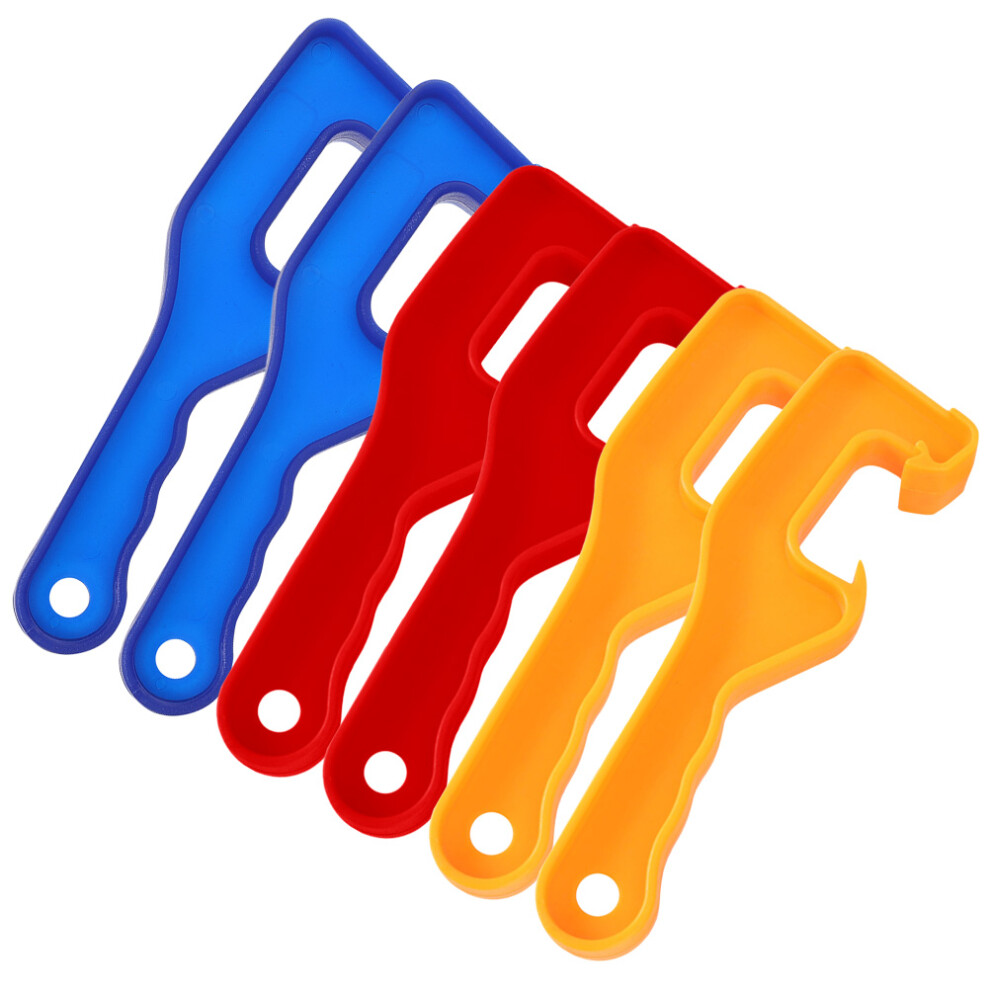 12Pcs Durable Plastic Barrel Lid Lifter Tool For Gallon Bucket Opening 3624153573029