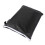 2Pcs Black Polyester Waterproof Pool Covers Round Tub Protective Cover 1