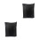 2Pcs Black Polyester Waterproof Pool Covers Round Tub Protective Cover 7