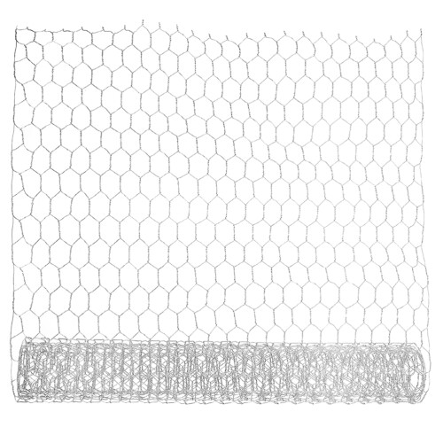 10Pcs Grey Hexagonal Wire Mesh for Poultry Yard Garden and Craft Use 2