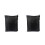 2Pcs Black Polyester Waterproof Pool Covers Round Tub Protective Cover 4