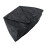 2Pcs Black Polyester Waterproof Pool Covers Round Tub Protective Cover 3
