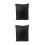 2Pcs Black Polyester Waterproof Pool Covers Round Tub Protective Cover 8