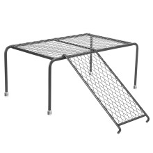 2Sets Practical Iron Chicken Rack Coop Shelf with Durable Mesh