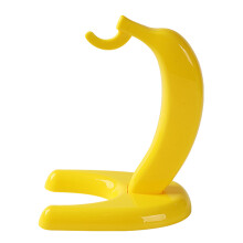 2Pcs Yellow Banana Holder Stand PP Material Stable Base Hanger
