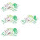 16Pcs Recycle Trash Can Stickers PVC Labels for Bin Sorting 9