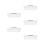 5Pcs Portable Seed Packet Storage Boxes Clear Plastic Organizer 10
