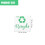 16Pcs Recycle Trash Can Stickers PVC Labels for Bin Sorting 11