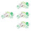 16Pcs Recycle Trash Can Stickers PVC Labels for Bin Sorting 8
