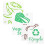 16Pcs Recycle Trash Can Stickers PVC Labels for Bin Sorting 2