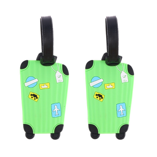 6Pièces Identifiants Vert Silicone Pour À Écrire