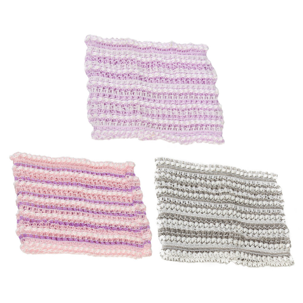 6St Comfortabele Mesh Headbands Voor Douche Spa En Gezicht Assorti-image