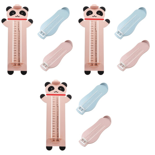9Pièces Longueur Pied Bébé Rose Compact Accurate 2