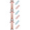 9Pièces Longueur Pied Bébé Rose Compact Accurate 8
