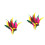 40Pièces Volants Paddle Badminton Couleurs 5