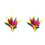 40Pièces Volants Paddle Badminton Couleurs 3