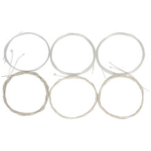 18Pièces Cordes Oud Argentées Tension Normale Accessoires