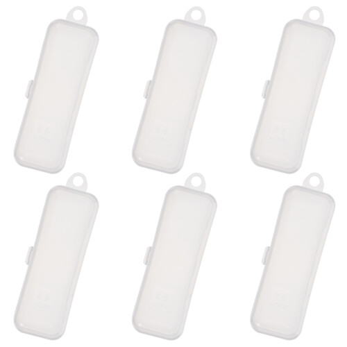 6Pièces Boîte Protège- Bébé Usage Rangement Transparent