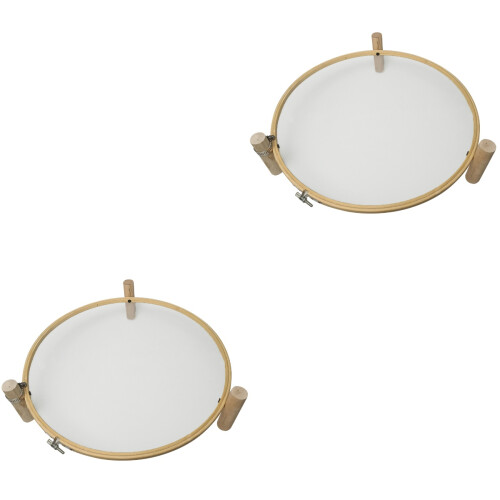 2Pièces Support Séchage Bois Khaki Résistant Pour Herbes 2
