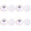 4Pièces Plaques WiFi Colorées Pour Restaurant 5