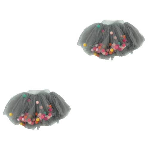 2Pièces Robe Jupe Bébé Multi Tulle Multiusage 2