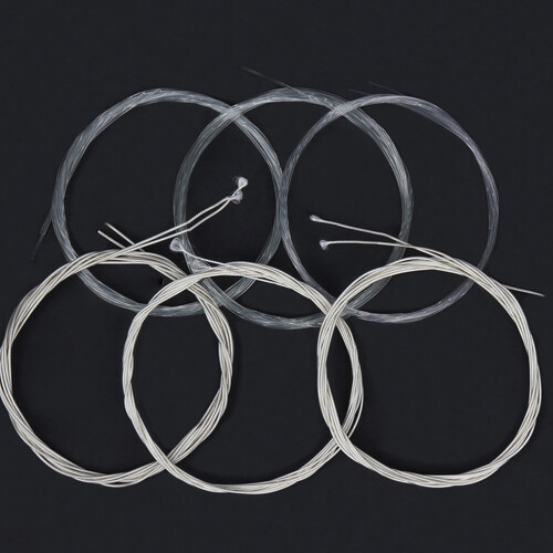 18Pièces Cordes Oud Argentées Tension Normale Accessoires 2