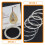 18Pièces Cordes Oud Argentées Tension Normale Accessoires 8