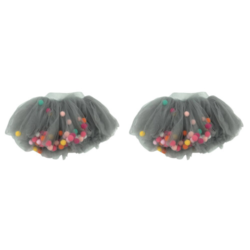 2Pièces Robe Jupe Bébé Multi Tulle Multiusage 1