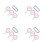 12Pièces Tableau D'écriture Portable En Mousse , Usage Éducatif 6