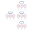 12Pièces Tableau D'écriture Portable En Mousse , Usage Éducatif 9