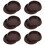 36Pièces Cales Pour Roulettes Protection Sol Marron 1