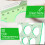 6Pièces Règles Mesure Et Gabarits Vert Pour Architecture 6