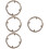 4Pièces Protection Plateau PVC, Polyvalent 8