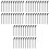 150Pièces Brosse Jetable Noire Pour Usage 3