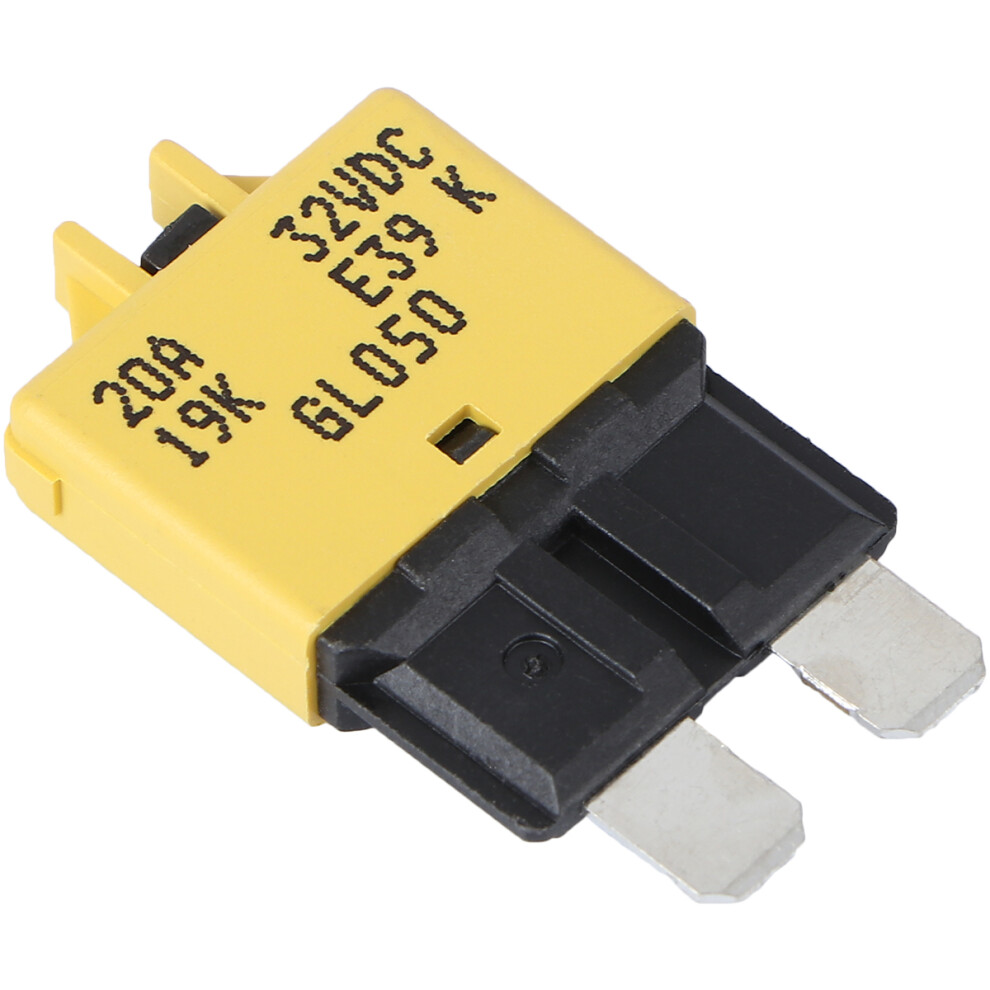 3Pcs Yellow 20 Amp Resettable Fuse For Low Voltage Circuit Breakers 3631237069873