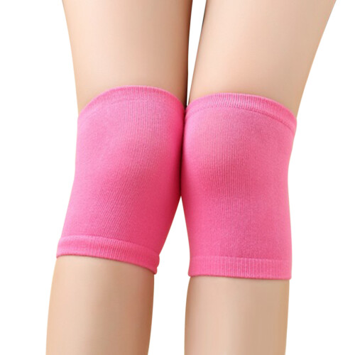 3Pièces Protections De Genou Rosées Souples Pour Sport