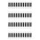 200Pcs White Tipped Oval Eyeshadow Brush Set for Professional Use 4
