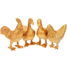 3 Count Mini Animal Figures Toys Figurine Small Farm Animals